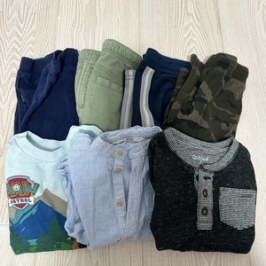 3T bundle 4 pants& 3 shirts